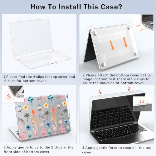 Coque MacBook Pro A2338 anti-rayures pour éviter les traces de doigts