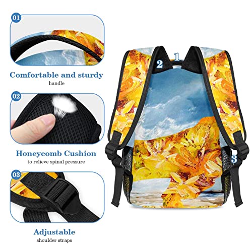 Sac à dos vache dorée avec trousse, le cadeau de rentrée idéal - 4