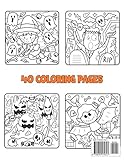 Zoom IMG-1 witch pumpkins ghosts coloring book