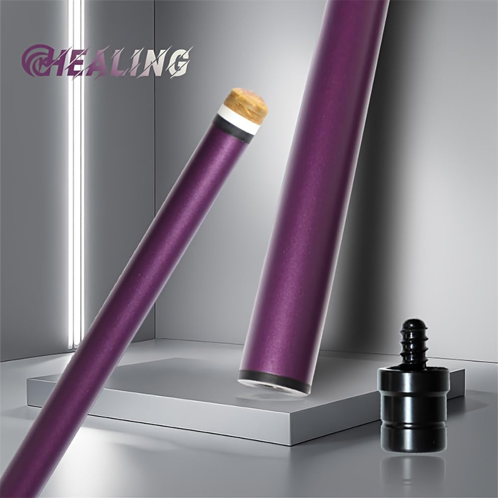 EAGLEKING Carbon Fiber Pool Cue Shaft - 100% Carbon Fiber Billiard Cue Front, Compatible with Playing/Break/Jump Cues, 737mm with Protective Foam