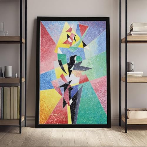 Danseuse Gino Severini Modernisme Toile Tendue Cadre 61x91