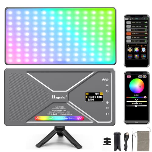 NA225 RGB Video Light with App Control and Rechargeable Battery