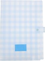 Vista 1 de Carpeta para archivos, azul, A6, A4, portátil, fácil de usar, organiza papel