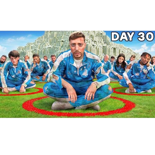 100 People Trapped Inside 100 Circles For $500,000