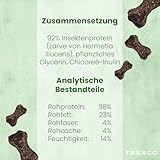 FRESCO Dog Martin Rütter Trainingsknöchelchen Insekt 1kg | hypoallergene Hundeleckerlis | aus Insektenprotein | 100% frische Zutaten | für Belohnung, Training und als Snack für Zwischendurch
