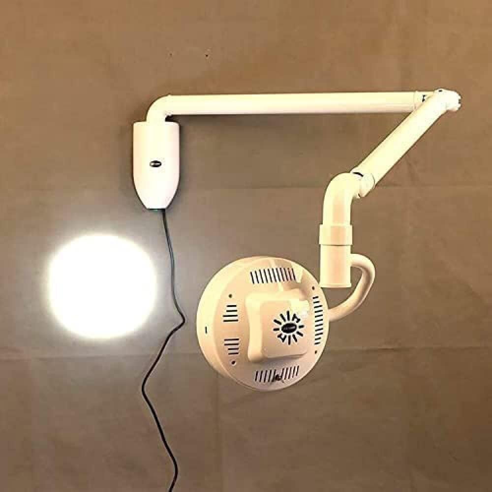 Chirurgiczna lampa bezcieniowa, medyczna lampa dentystyczna LED do badania, obrót o 360 ° 30W wisząca dioda LED Chirurgiczna bezcieniowa zimna lampa do tatuażu Zwierzęta Kosmetyczne Plastikowy szpital