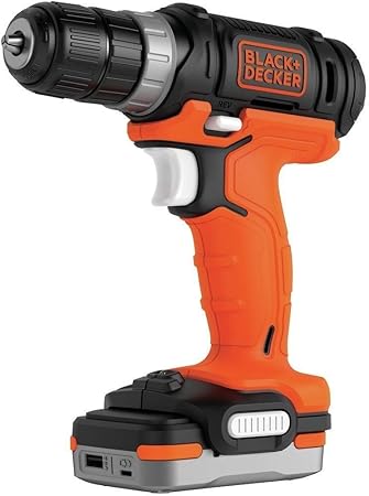 Black Decker Bdcdd12s1 Qw Perceuse Visseuse Sans Fil Chargeur Inclus Livree En Sac De Rangement 12v 1 Batterie Amazon Fr Bricolage