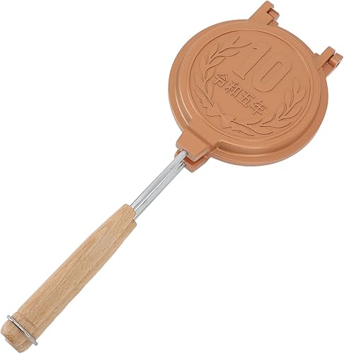 Miniatura 3 de Jectse Máquina de sándwiches calientes, waflera, tostadora de perritos calientes, bandeja para hornear sándwiches de doble cara con mango largo,