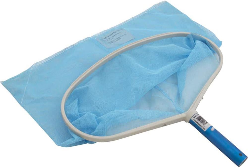 Pentair R121126 123 White Molded Economy Leaf Rake with Reinforced Aluminum Frame