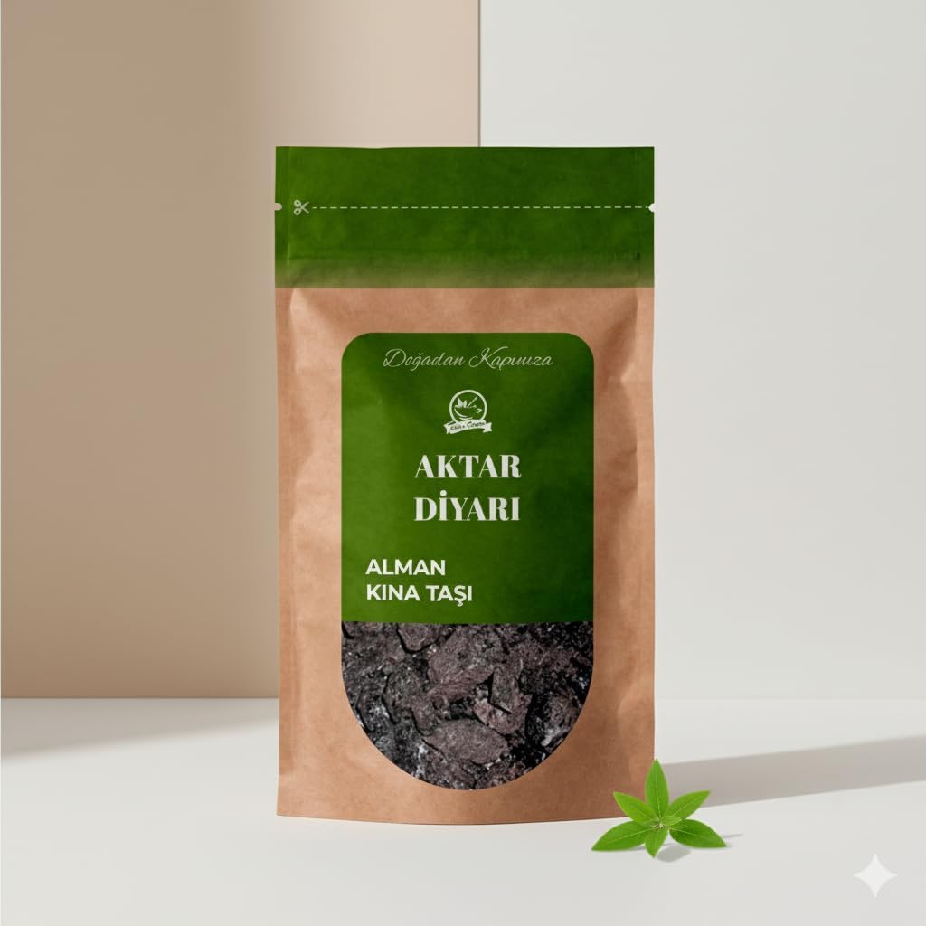 Aktar Diyarı Alman Taşı Kına Taşı 100 GR - Doğal Saç ve Cilt Bakım Ürünü, KKB-ADY45067