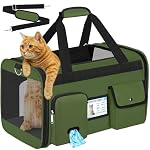 TEUEN – TEUEN Weichseitige Katzentransportbox Flugzeugtauglich Faltb