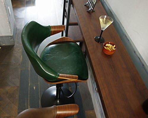 Miyatake Seisakusho KNC-J2900 BR Gracia Bar Chair, (W x D x H): 22.0 x 19.7 x 35.8 - 44.1 inches (56 x 50 x 91 - 1