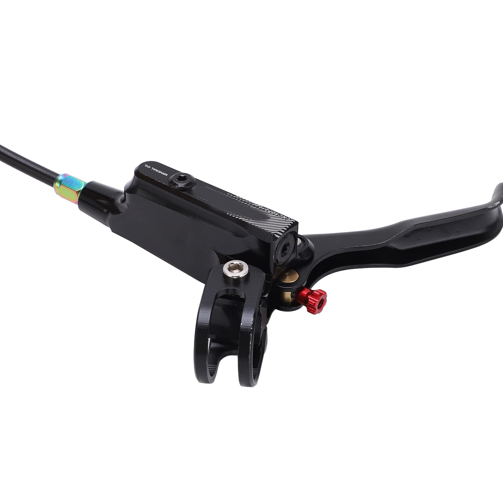 MEIJUN vélo arrière huile frein à disque 160mm Rotor étrier hydraulique frein à disque étriers (Noire)