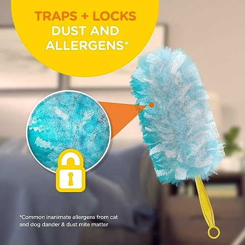 swiffer dusters starter kit kit includes 1 handle and 5 dusters