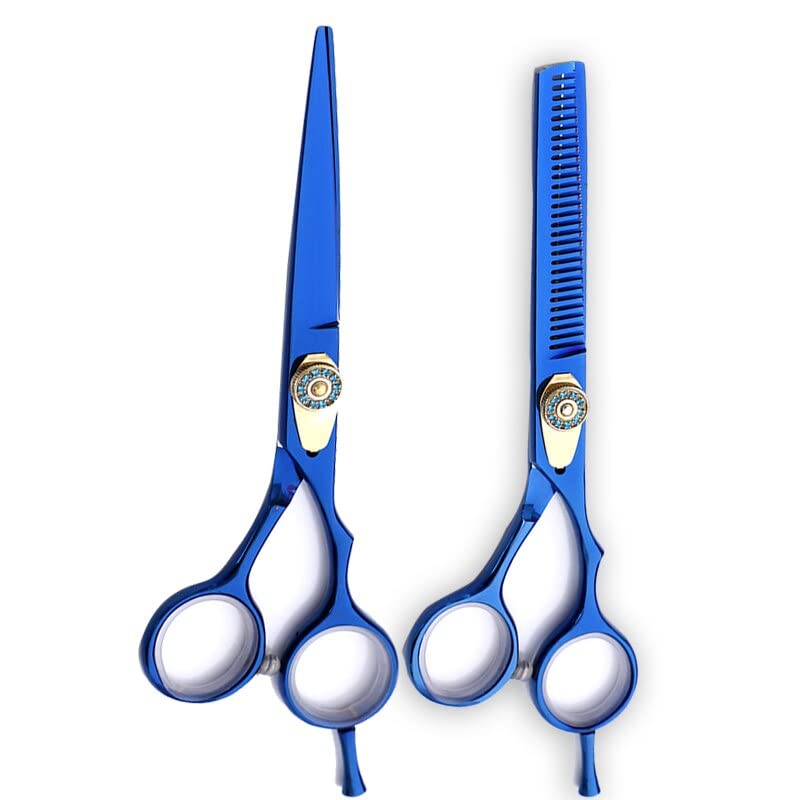 Tijeras de peluquería Profesionales de 6 Pulgadas, Acero Inoxidable, Venta al por Mayor, Kit de barbería, Tijeras de peluquería.
