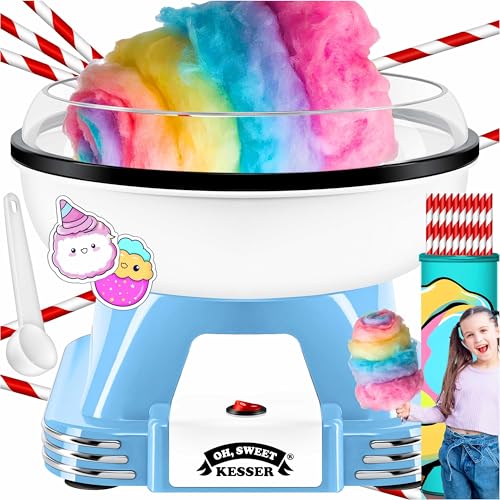 KESSER® Zuckerwattemaschine Set für Dein zuhause - Mit 30x...