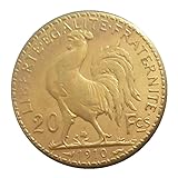 Estampillé 1921 – L'année 1921 marque les débuts du Peace Dollar, faisant de cette pièce une pièce importante de l'histoire numismatique américaine, particulièrement significative pour les collectionneurs de pièces américaines.