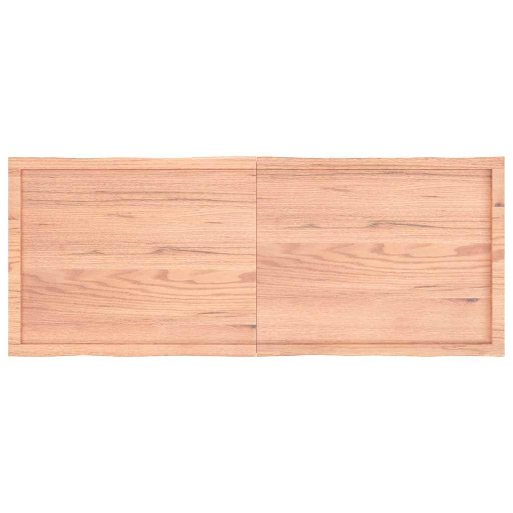 Piano in legno massiccio di rovere, 160 x 60 cm, bordo