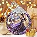 Stained Glass Ornament - Fairy Christmas Decor for Tree, Gift Exchange Ideas
