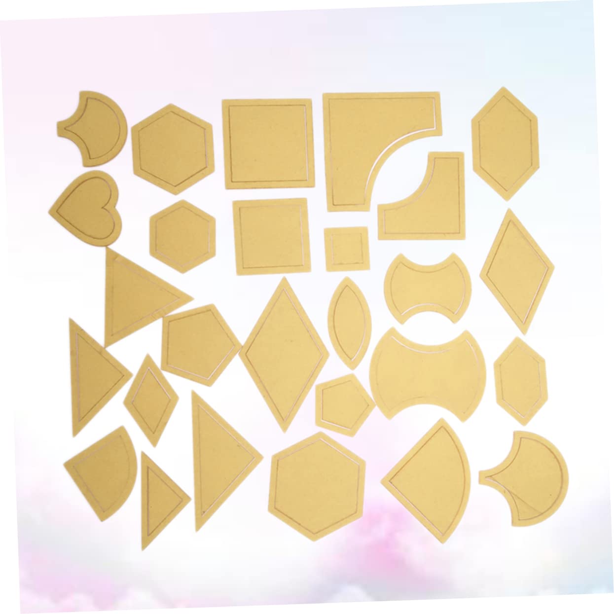 81piezas Plantilla De Acolchado Transparente Para Patchwork y De Costura Para Manualidades