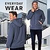 CityComfort Mens Hoodie with Fleece Lining - Zip Hoodie Men Teenagers M-3XL Warm Cosy Outerwear Full Zip Loungewear - Gifts for Him (Navy, M) #3