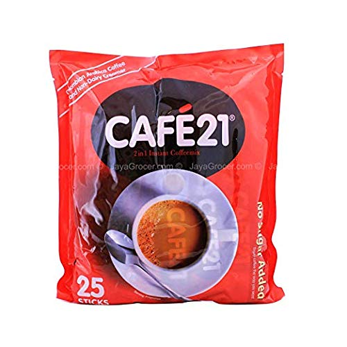 100 Sachets Cafe21 / 2 In 1 Instant Coffeemix No Sugar Added Free Express Delivery #TOP26