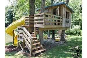 4 Tree Treehouse KIT - Standard: Ultimate Backyard Haven
