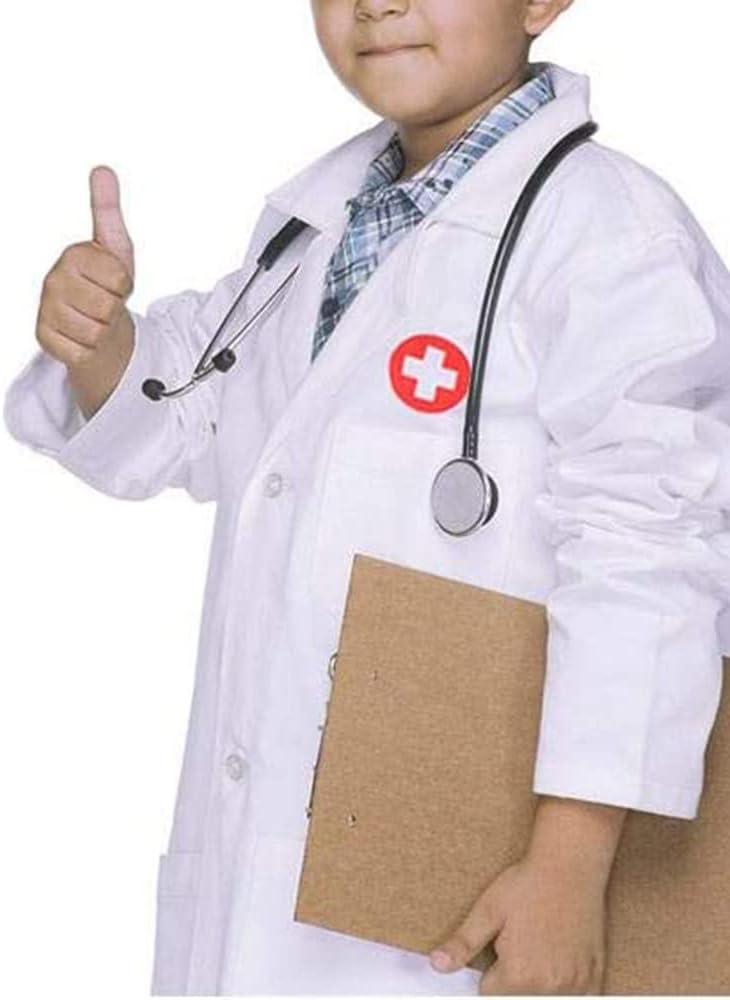 人気新品入荷 Yicdfur お医者さん コスプレ 子供用 衣装 キッズ ドクターコート 両脇ポケット ナース お医者さんごっこ コスチュー ム 女の子 男の子 変身なりきり ハロウィン 科学者 仮装 Lcoo Edu In