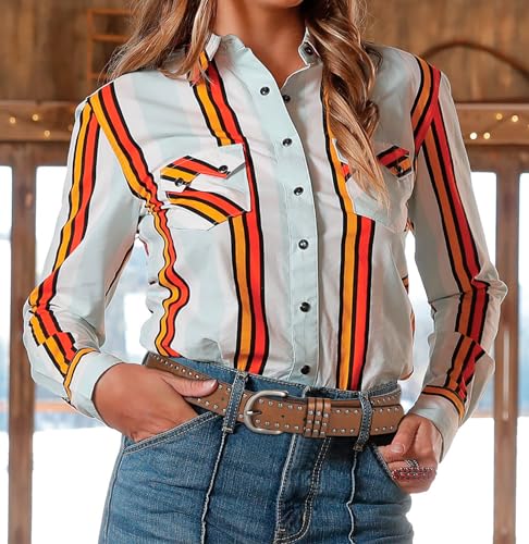 Classic-Studded-Belt for Women - Punk Rock Rivets-Belt for Jeans Pants Dresses(for 28"-38" waist) 7