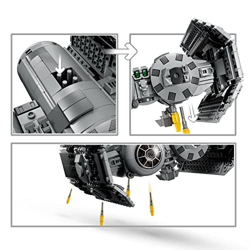 Star Wars TIE Bomber 75347 - Set di giocattoli da costruzione per bambini, ragazzi e ragazze, dai 9 anni in su (625 pezzi) - Lego - Immagine 2