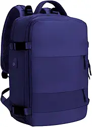 Mochila de Viagem Multifuncional, Impermeável, com Compartimentos Dedicados para Notebook, Calçados, Itens Molhados, Design Ergonômico, Alças Anatômicas