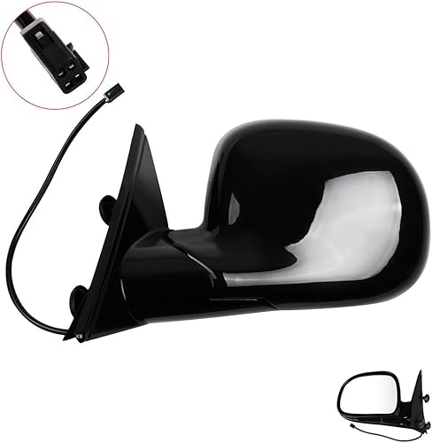 Miniatura 9 de SCITOO Espejo retrovisor lateral del conductor apto para Chevy para Blazer, S10 1994-1997 y para GMC Jimmy, Sonoma Isuzu para hombre y para