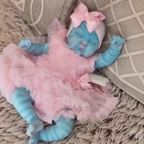 Muñeco bebe reborn silicona realista 20 pulgadas miniatura 3