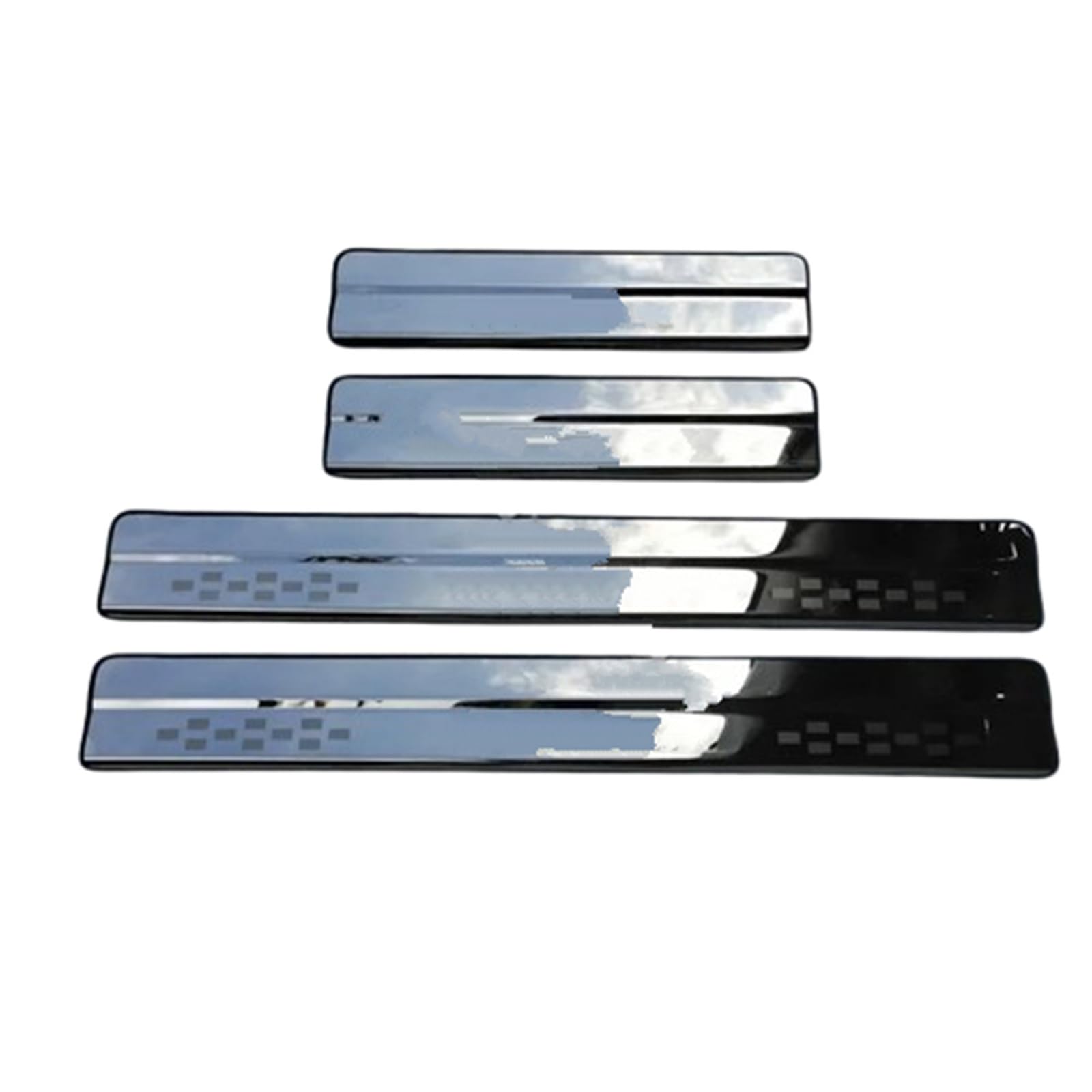 Seuil de porte acier inoxydable X-Trail T32 finition design - 2