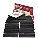 Yelanon Non Slip Furniture Pads 18 pcs Anti Skid Stopper Self Adhesive Rubber Feet Furniture Pads Wood Floor Protector for Furniture Grippers on Hardwood Floor - Protectors Chair Leg