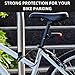 KENRONE Smart Bike Lock,Keyless Anti-Theft Bicycle Cable Lock with 59 inches Waterproof Cable and Mounting Bracket (Biometric Fingerprint)