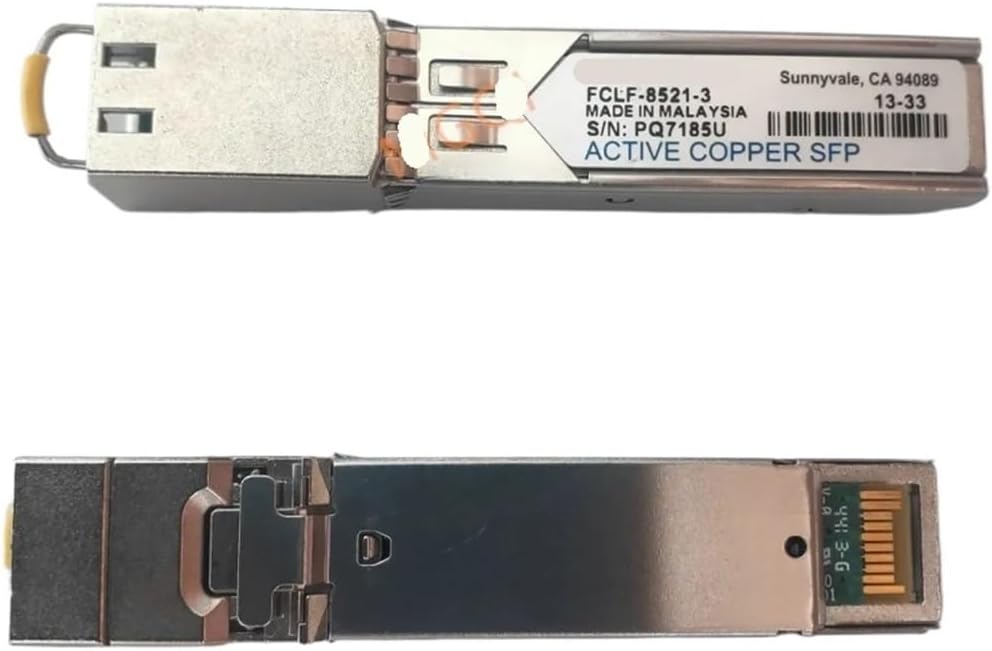 1pc RJ45 Gigabit multimode SFP/FCLF-8521-3/1.25G 850nm 300M Active Copper SFP to RJ45 Multimode Fiber Optical Module
