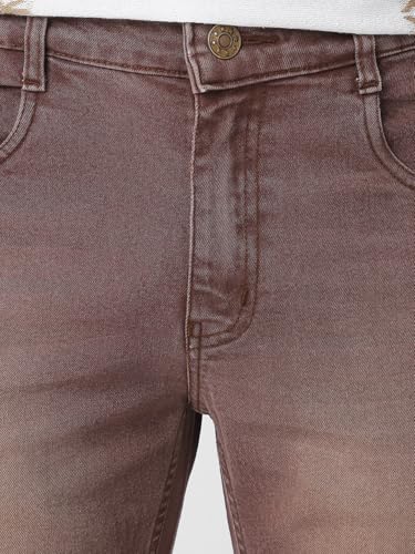Image of Neostreak Men's Regular Fit Heavy Washed Jeans Stretchable