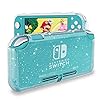 DLseego Protective Case for Nintendo Switch Lite, Glitter Bling Soft TPU Cover with Shock-Absorption and Anti-Scratch Design Protective Case – Crystal Glitter