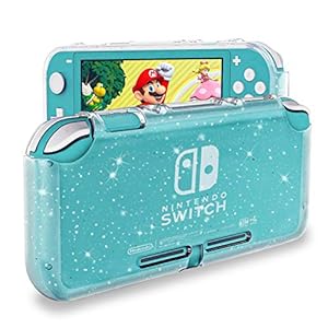 DLseego Protective Case for Nintendo Switch Lite, Glitter Bling Soft TPU Cover with Shock-Absorption and Anti-Scratch Design Protective Case – Crystal Glitter