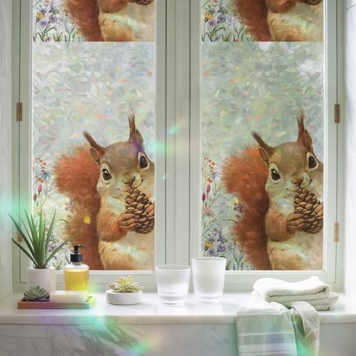 Vinilo decorativo para ventana efecto arcoíris 23.6x59 pulg miniatura 5
