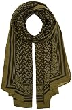  PIECES Damen PCNELLY LONG SCARF Schal, Mehrfarbig (Dark Olive), One Size