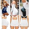 Slip Shorts for Women Under Dress Tummy Control Shapewear Underwear Seamless Shaping Boyshorts Panties (#2 Slimming White,M)
