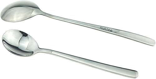 Miniatura 3 de JASHII SUS304 - Juego de cubiertos de acero inoxidable para el hogar, cocina, restaurante, hotel, pulido con espejo, juego de cubiertos de 20 piezas