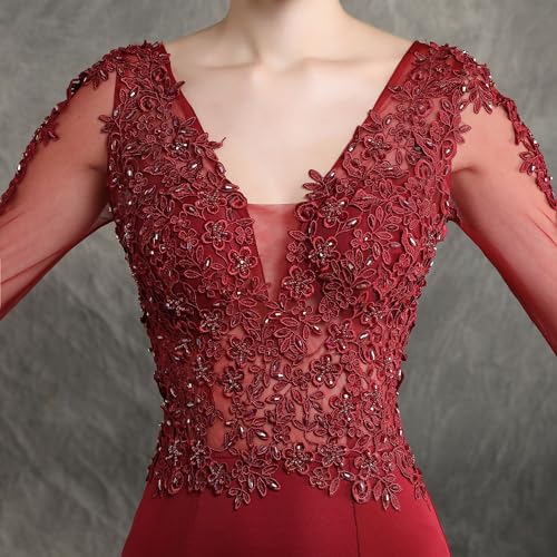 Robe de soirée de banquet 4XL coupe ample confortable - 8