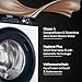 Haier Frontlader Waschmaschine 8kg I I-PRO SERIES 3 HW80-B14939W I Washing Machine mit A-Effizienz, 1.400 U/Min. & leisem Direktantrieb I Inkl. Dampfprogrammen, Mengenautomatik & Refresh-Programm