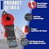 ETCR2100A+ Ground Resistance Meter Earth Tester Clamp Digital for Electric Power Telecommunications Meteorology Oil Field Architecture Industrial Electrical Equipment 0.01-200 NO Battery