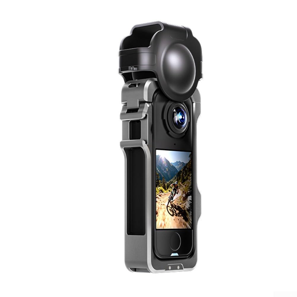 Cadre de protection en alliage d'aluminium pour Insta360 X4 Air, cage en métal, bordure étendue, support de caméra élégant, accessoire d'action
