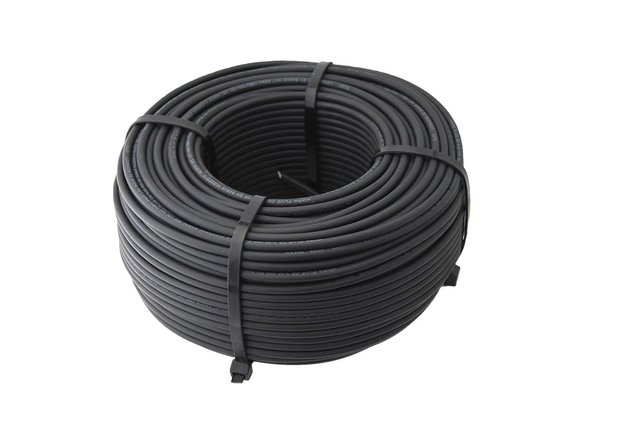 Helukabel Solarkabel, Photovoltaikkabel, SCHWARZ, 6mm², 100m, SOLARFLEX®-X H1Z2Z2-K, PV Kabel, UV-beständig, flexibel