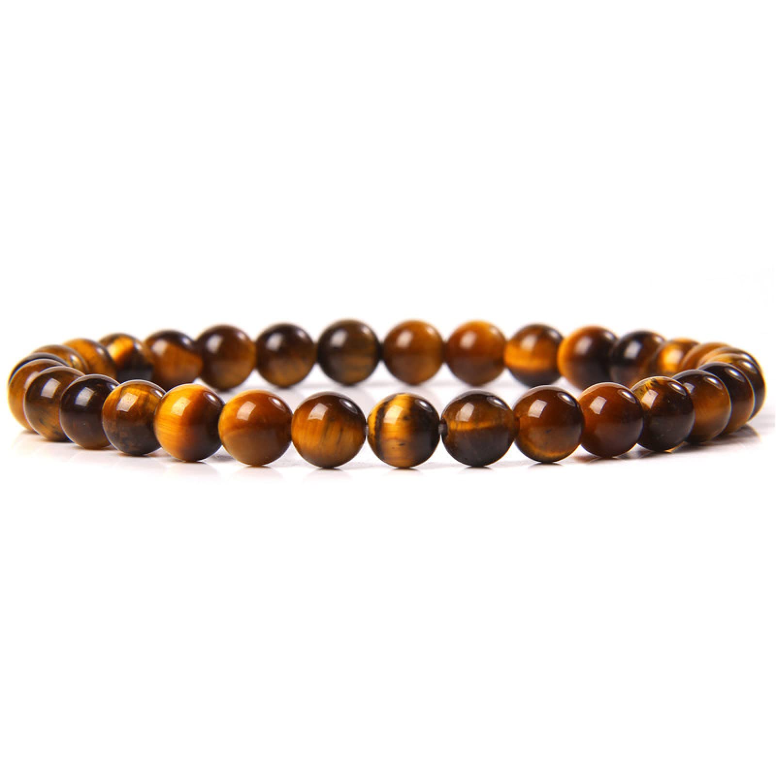 Bracciale In Labradorite Naturale 6 Mm – Pietre Energetiche Unisex – Protezione Ed Eleganza – Gioiello Con Perle Misteriose